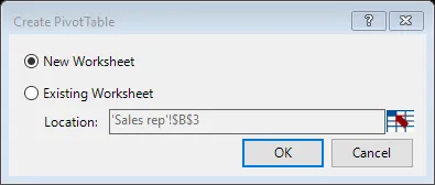 Power Pivot pivot tables