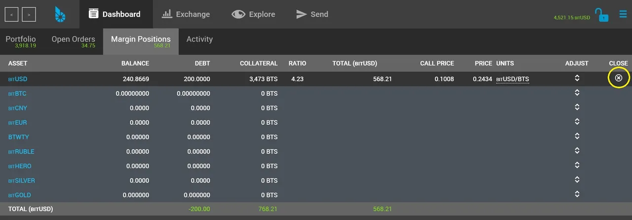 Ratio changed from 3.5 to 4.23 - Closed the Position.jpg