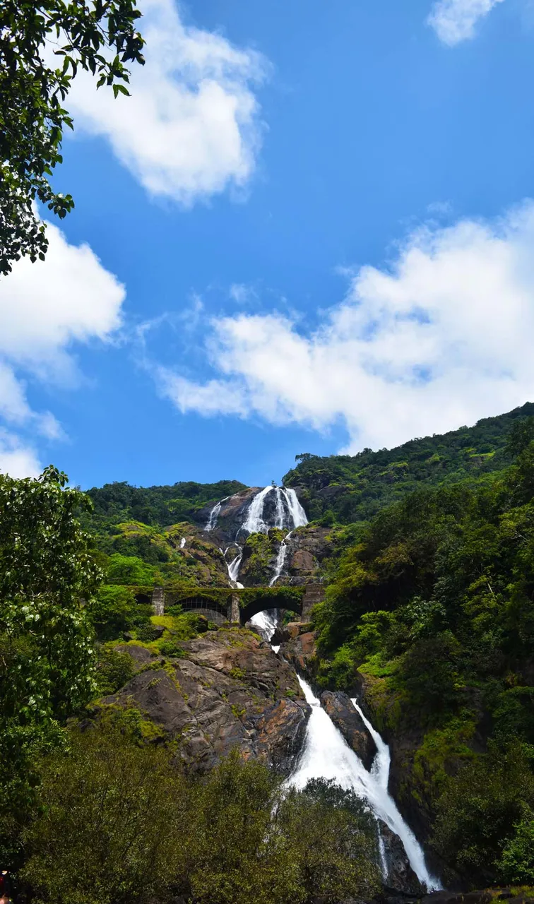 Dudhsagar Falls Goa Karnataka Border Waterfall India Jeep Safari Guide - open for booking