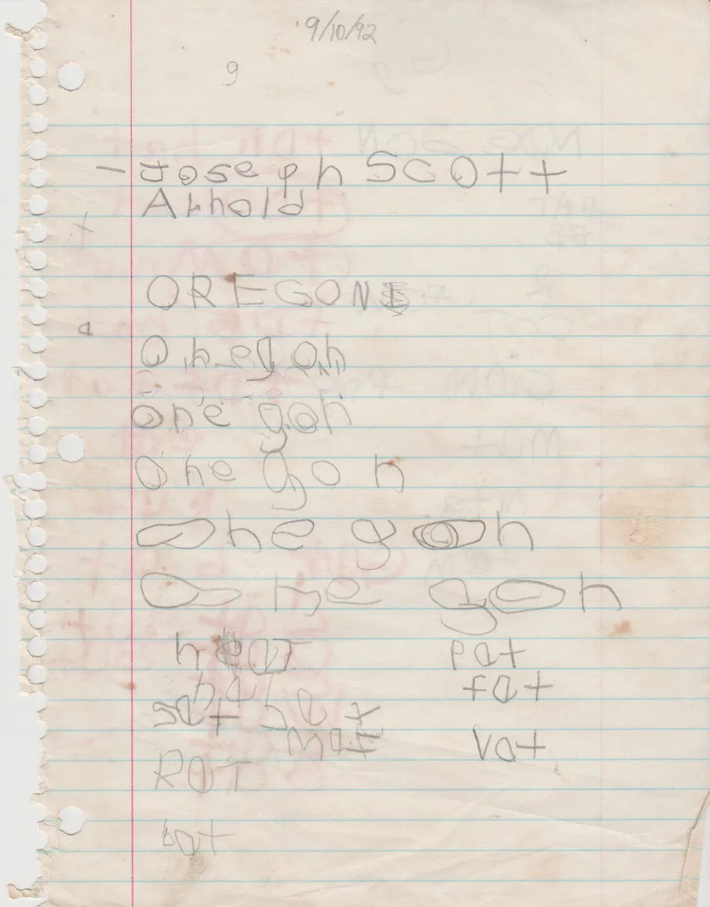 1992-09-10 - Thursday - Practicing Writing letters, speling-1.png