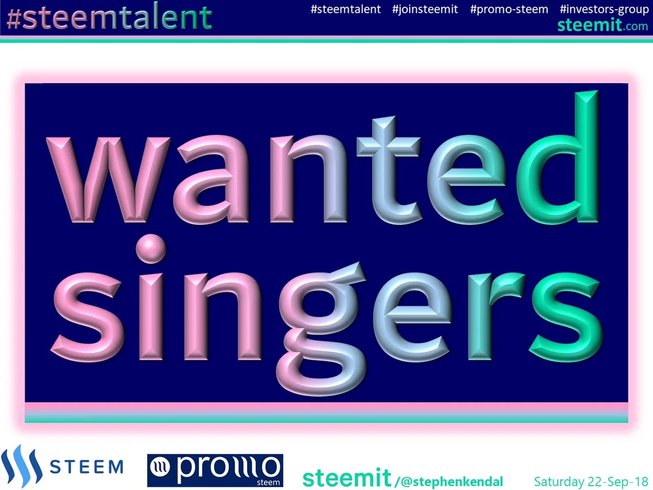 WANTED Singers to Music.jpg