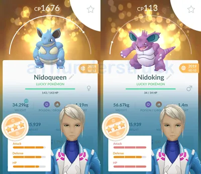 Lucky Nidoqueen and Nidoking.png