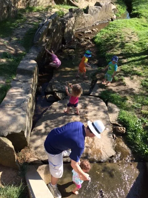 kids playing in the creek.JPG