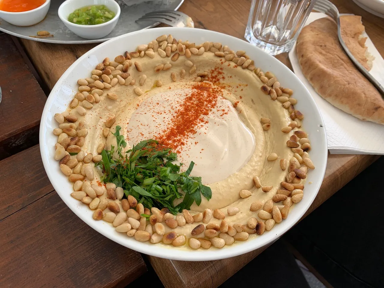 Hummus with tahini. Photo by danad94d