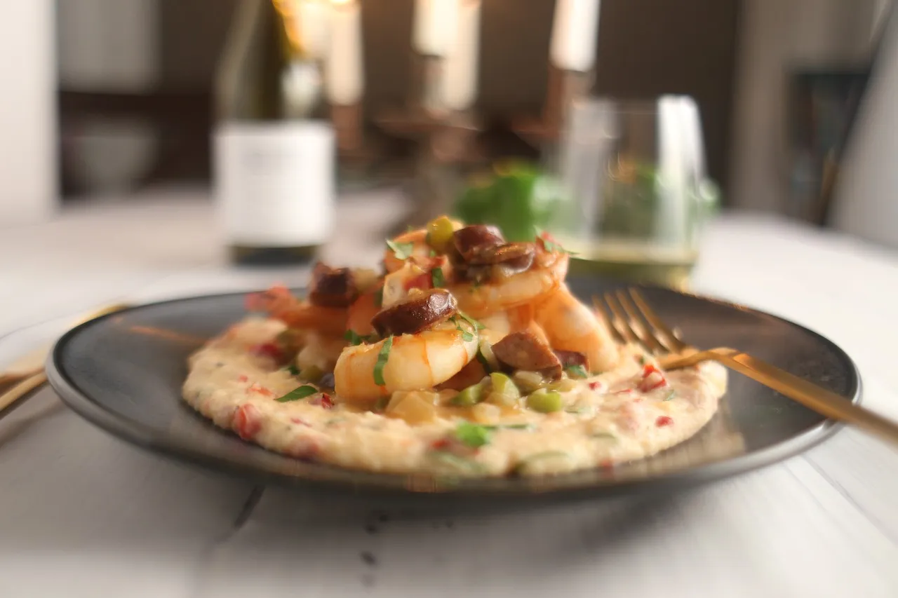 Shrimp and Grits. Photo by gmockbee