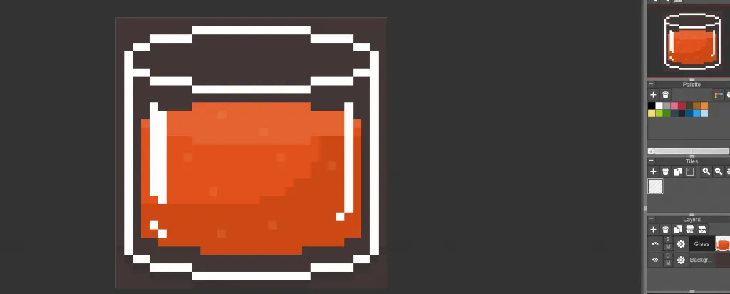 Pixel art contest - Items of varying size