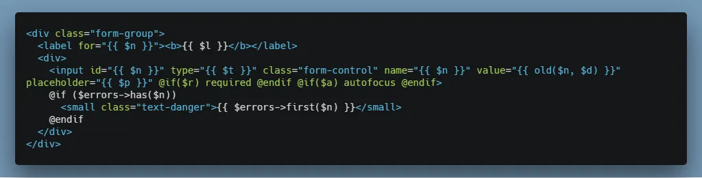 Adding customization to basic input