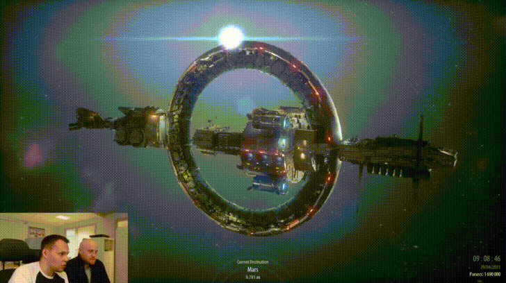 in game footage of the Ark