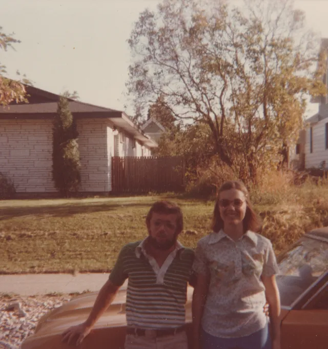1980 don marilyn car outside rasp arnold morehead