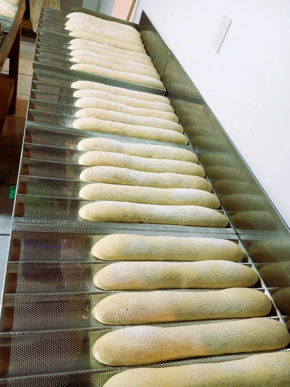 The new trays for baguettes are already boosting sales in this product.