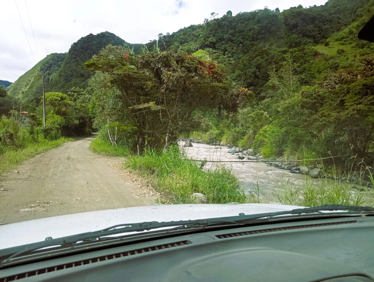 Those bridges are the main way across the rivers here, to get to the remote properties on the other side. Not much stealing possible.