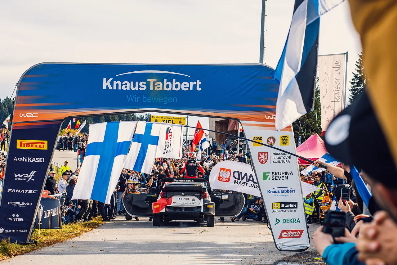 Kalle Rovanperä and Jonne Halttunen - WRC Central European Rally