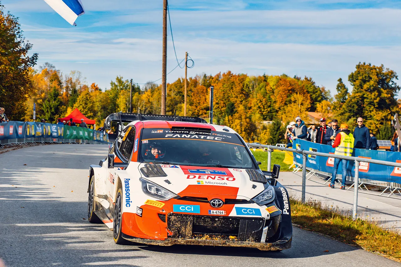 Kalle Rovanperä and Jonne Halttunen - Toyota GR Yaris Rally1