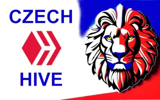 The logo for the Czech and Slovak community on Hive