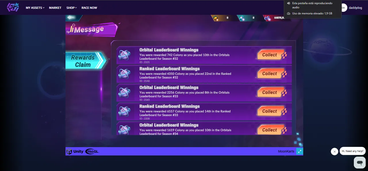 Moonkarts Rewards 2