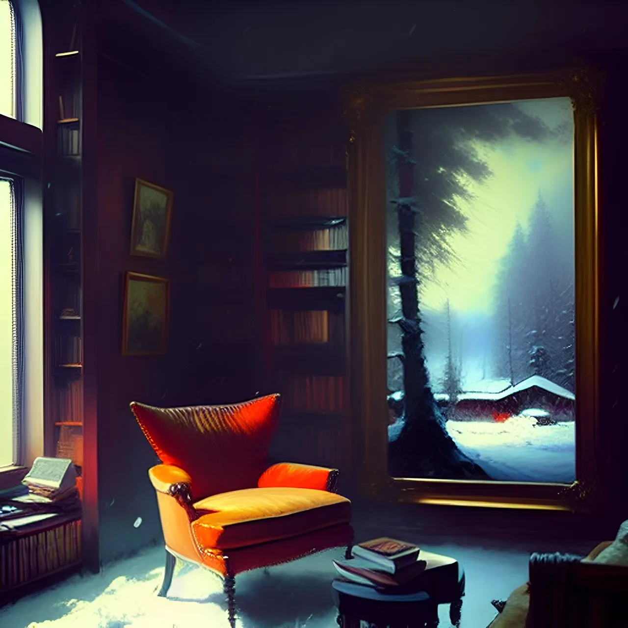 ImgCreator.ai books in a living room while it snows outside. (1).png