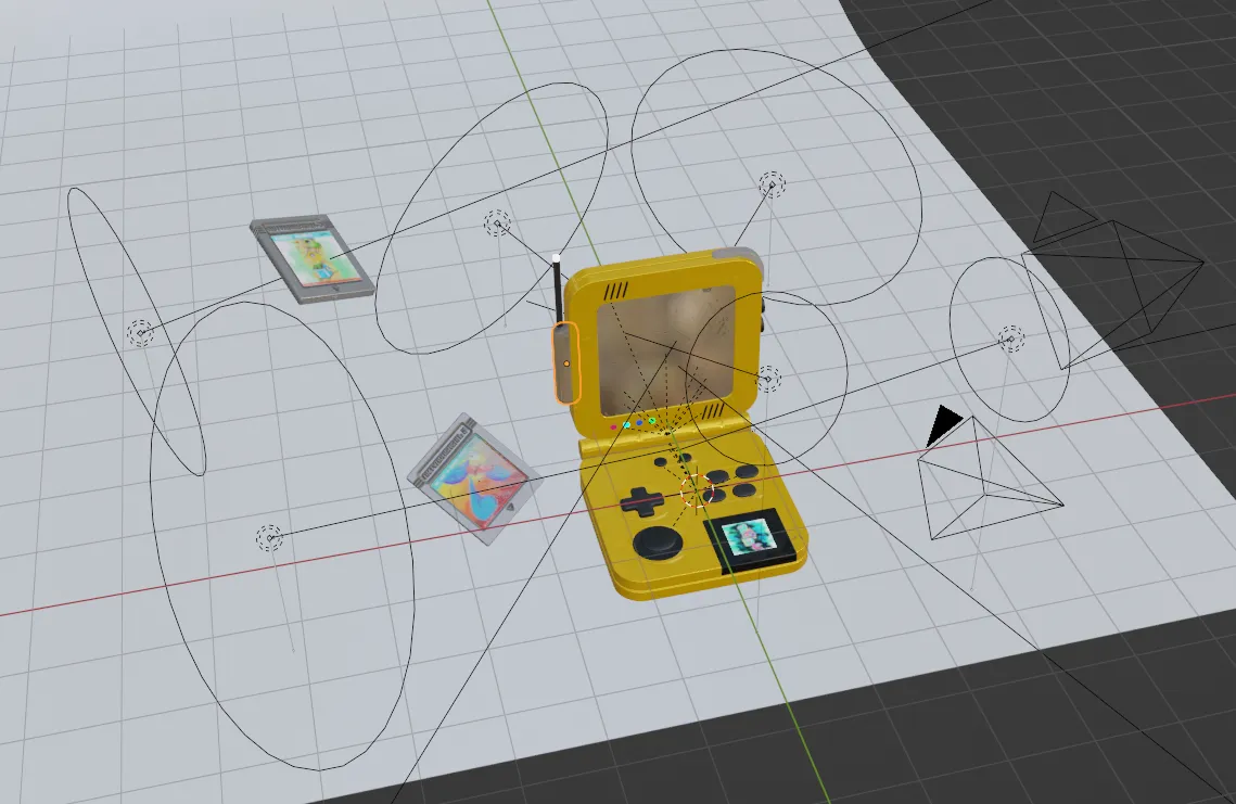 It took many render tests to achieve the best lighting!