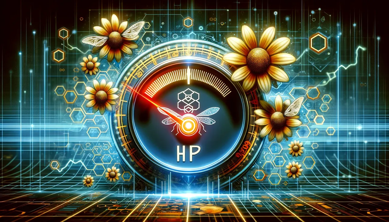 DALL·E 2024-01-28 11.32.31 - A creative representation of Hive Power (HP) as an influence meter within the Hive blockchain network. The image should depict a digital gauge or mete.png