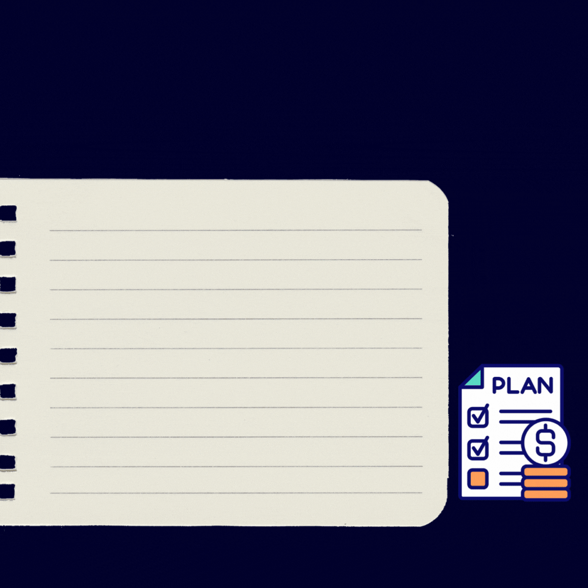Colorful Modern Animated Personal Finance LinkedIn Post.gif