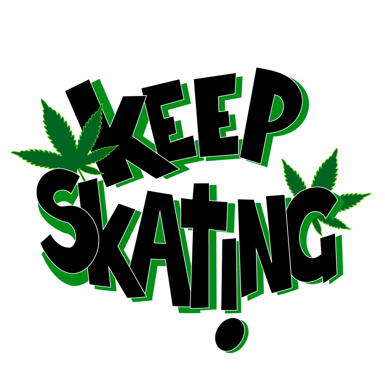 Keep Skating Logo V 3.0