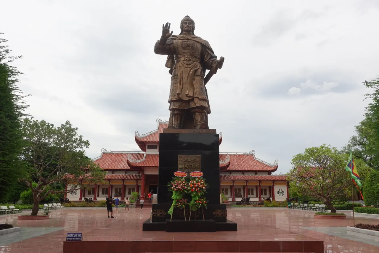 The statue of King Quang Trung (aka Nguyen Hue)