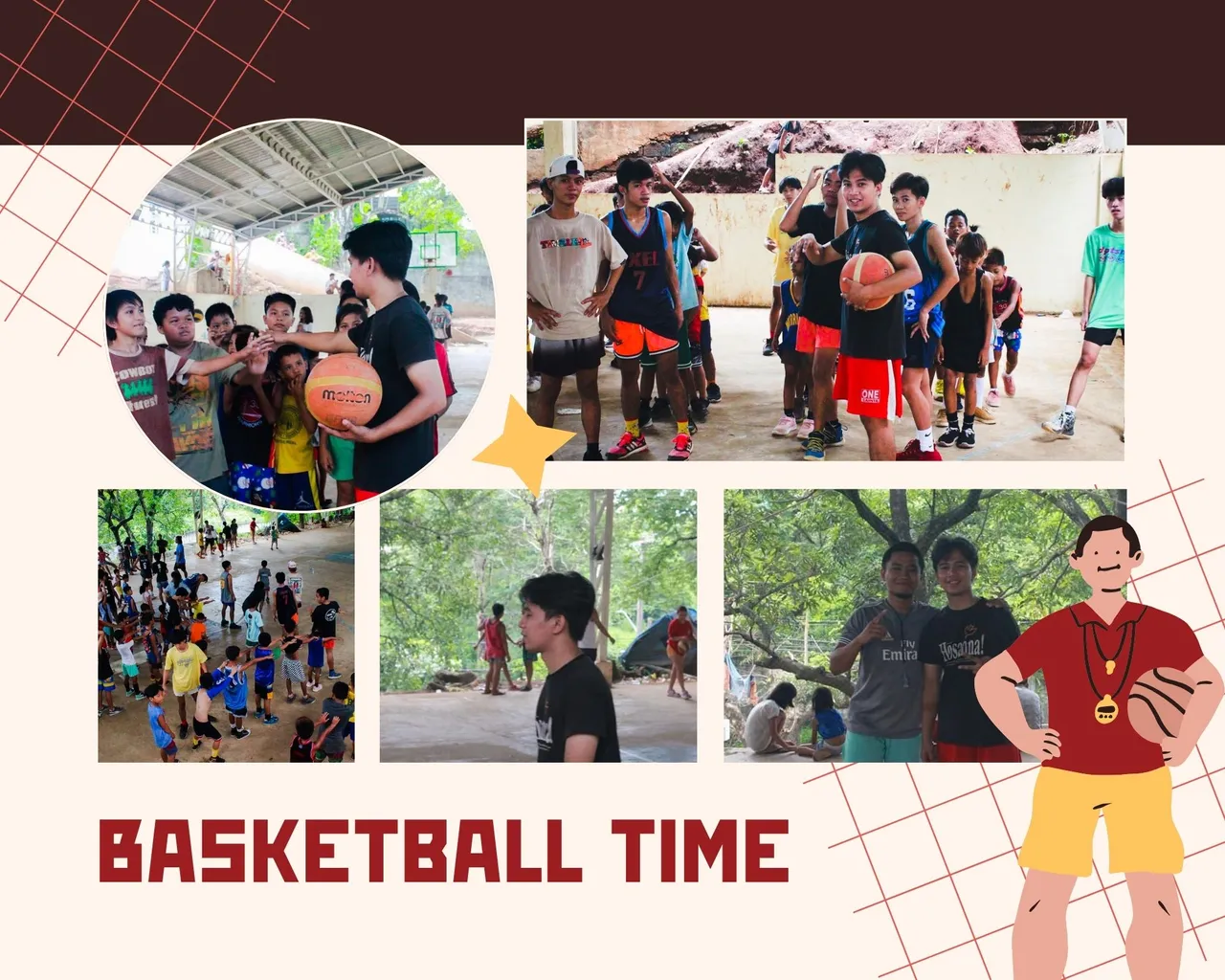 Red and Brown Illustration Basketball Time Photo Collage.jpg