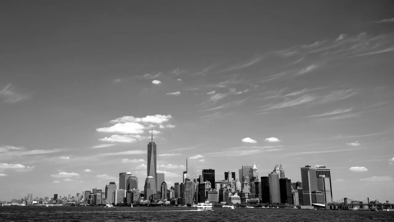 NYC skyline - 10 years ago almost to the day