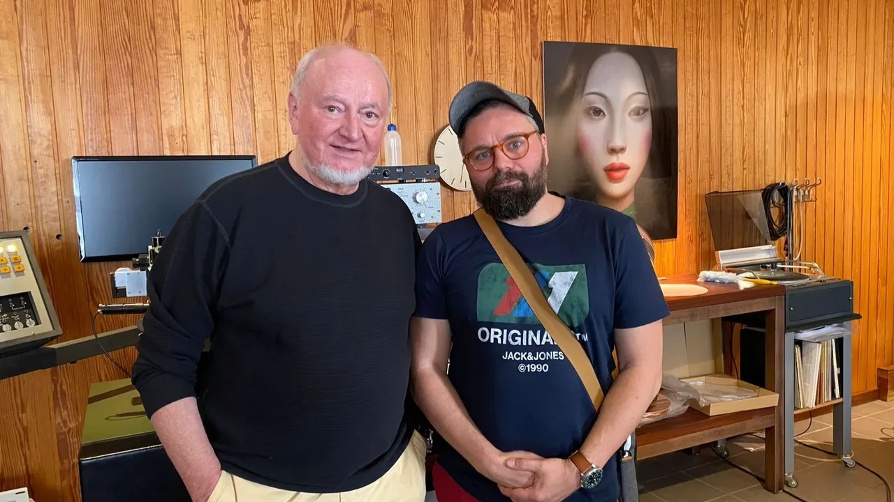 With the legendary Günter Pauler at the also legendary Pauler Acoustic Studio - The temple of sound!