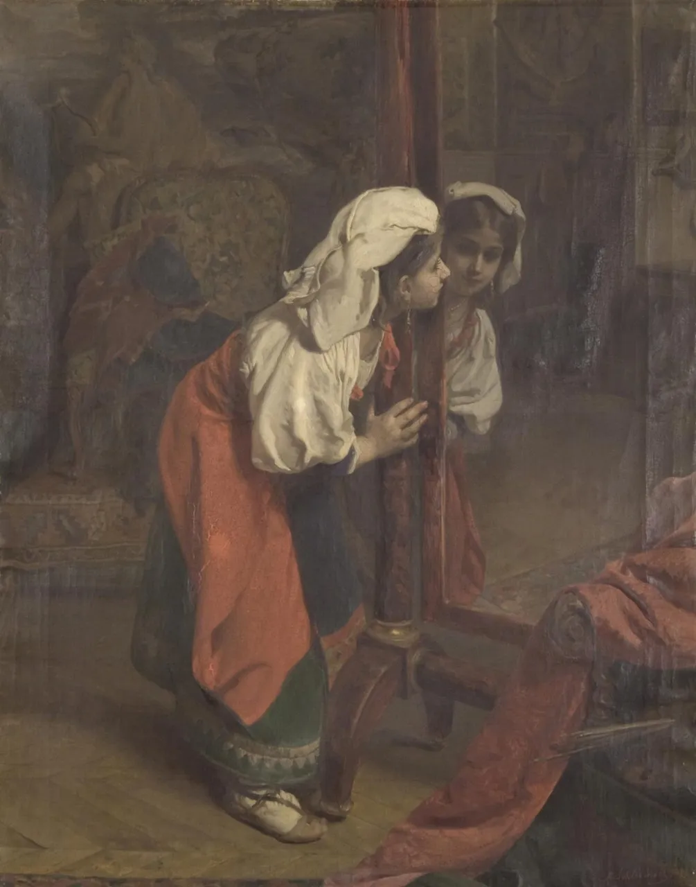 HenriGuillaume_Schlesinger__Alone_at_the_Atelier_W1893193.jpg