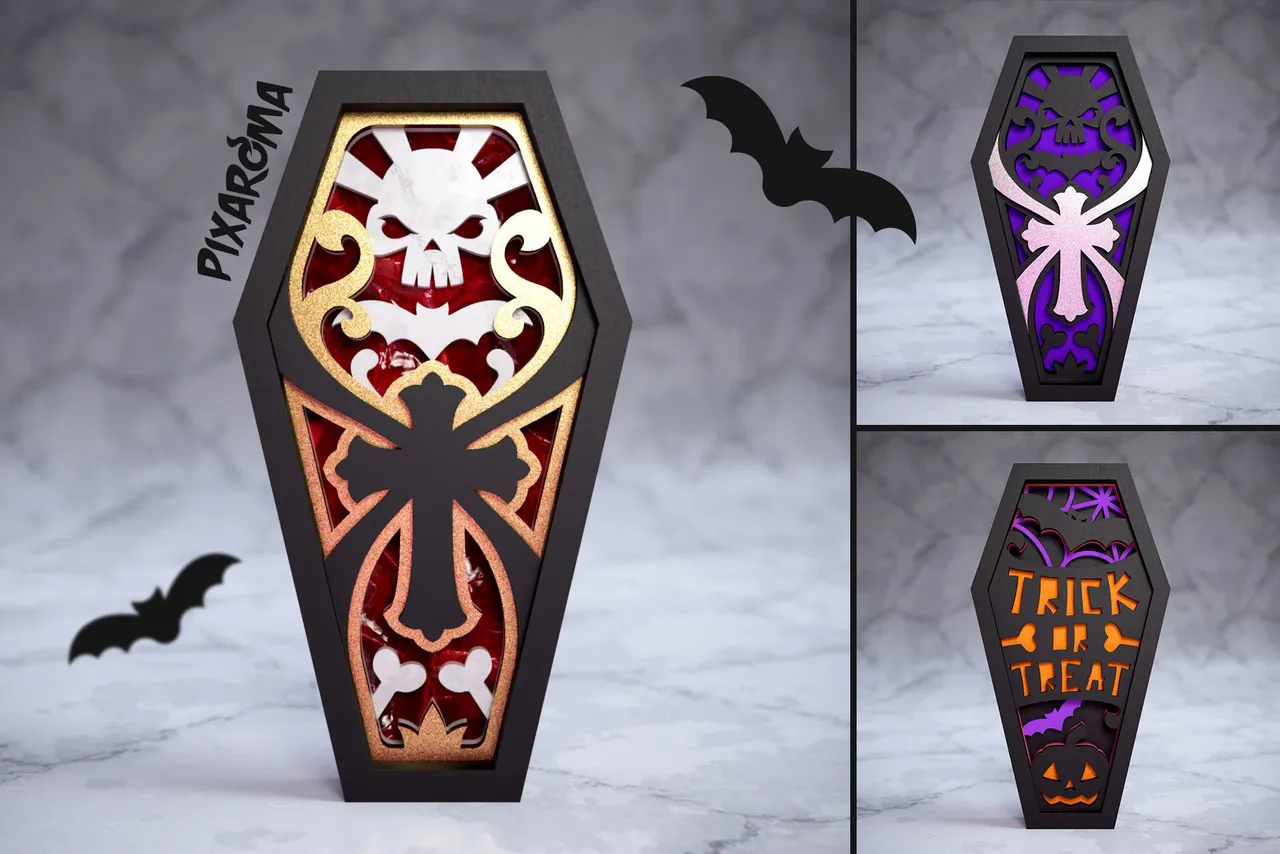 10 Halloween Coffin 3D Layered SVG Cut File Preview 8.jpg