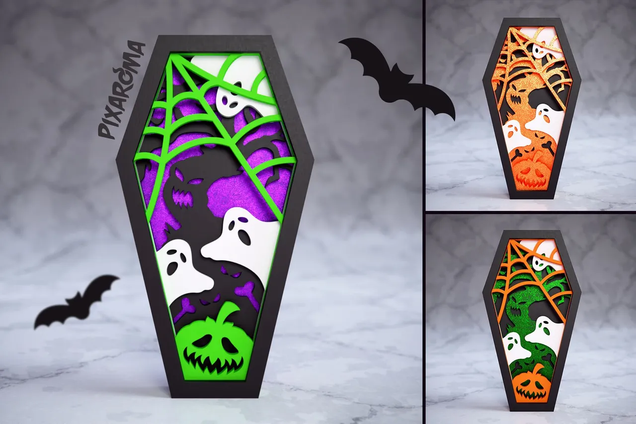 4 Halloween Coffin 3D Layered SVG Cut File Preview 4.jpg