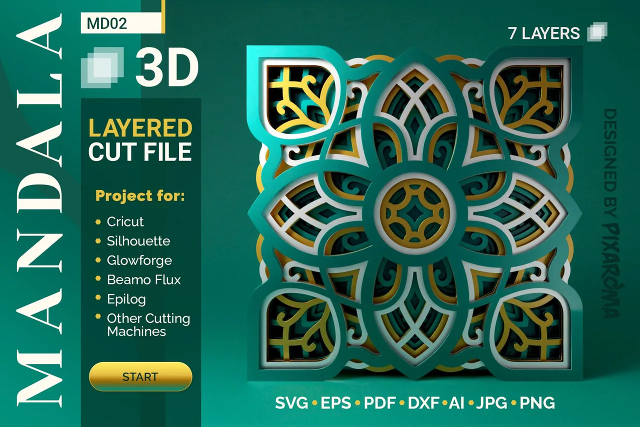 0 Mandala MD02 3D Layered SVG Cut File Preview 1.jpg