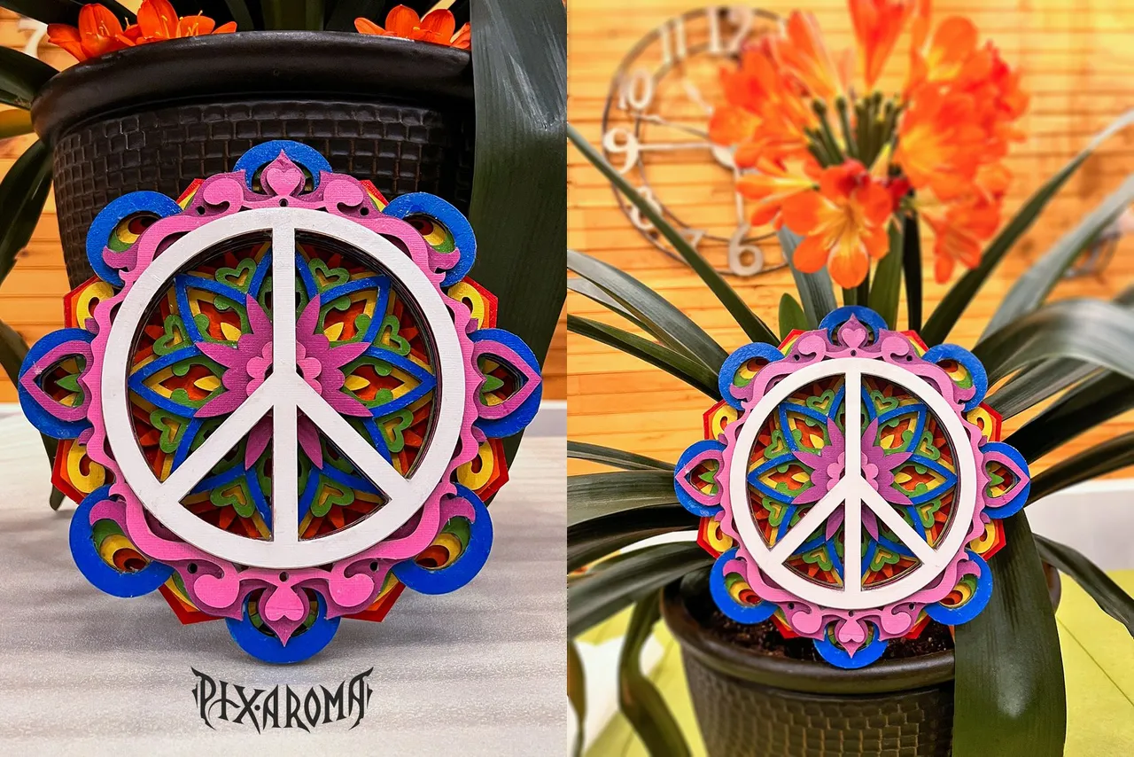 10 Peace Mandala 3D Layered SVG Cut File Preview.jpg