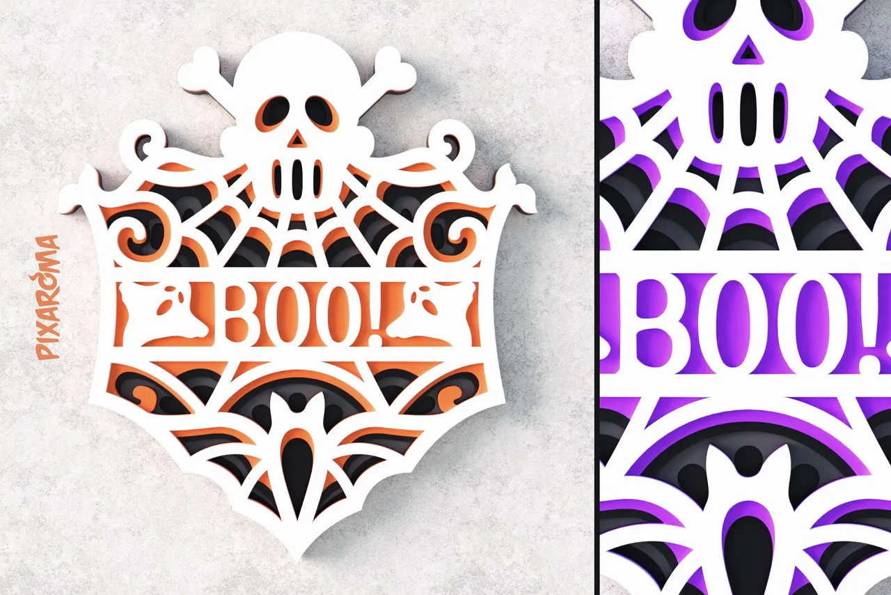 6 Halloween Signs 3D Layered SVG Cut File Preview.jpg