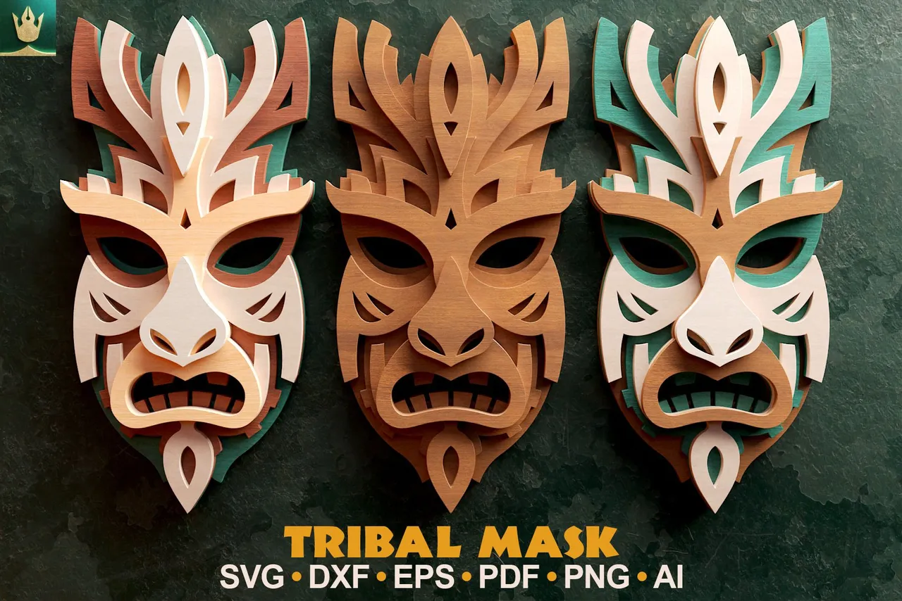 Tribal Mask V4 3D Layered Preview 1.jpg