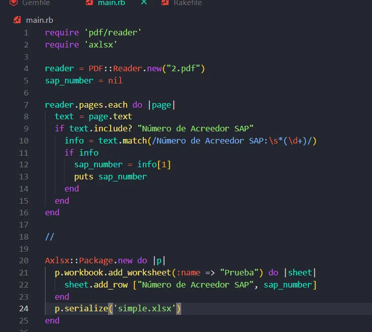 Codigo con el que estaba trabajando para luego construir la GUI