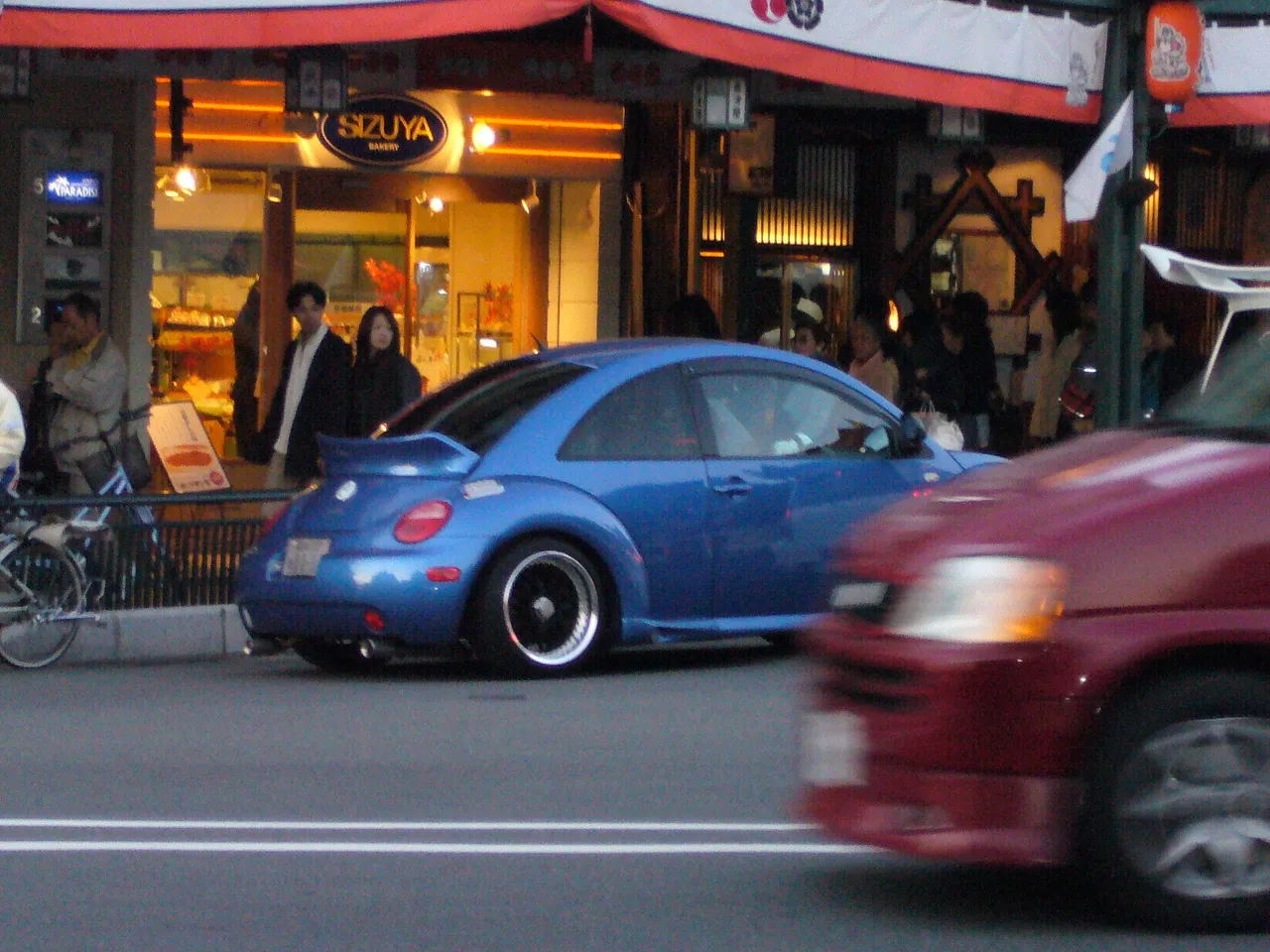 316 - Japanese Beetle. Very similar aftermarket styling as a westerner's car.