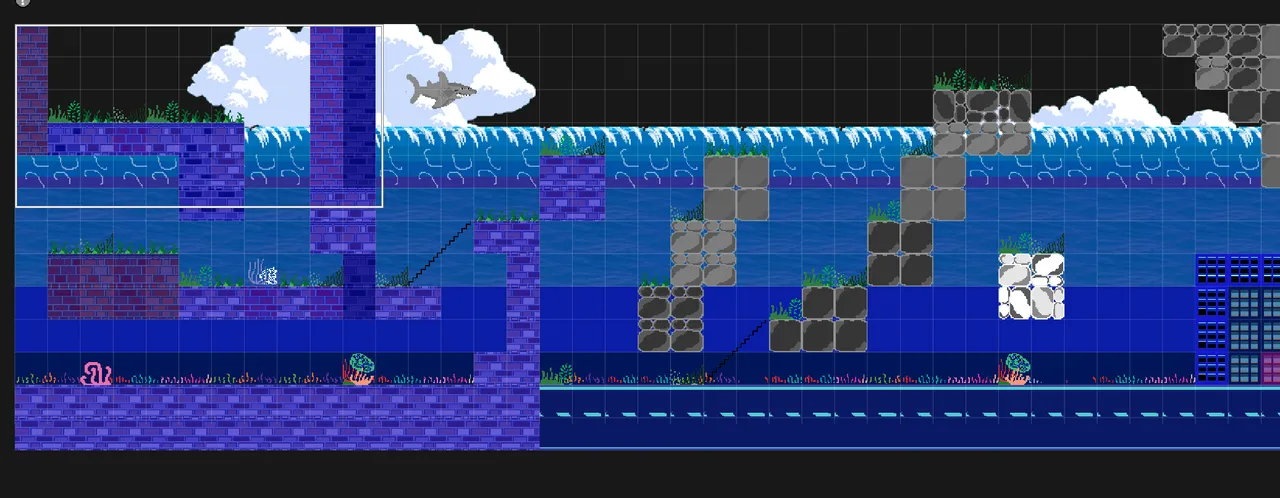 working on surfing level