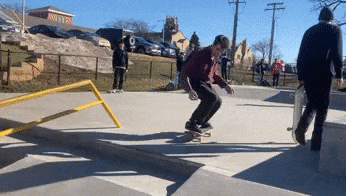 zack goulet kickflip skatehive deerfield skatepark