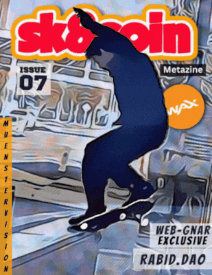 zack goulet sk8 coin mag issue number 7 cover