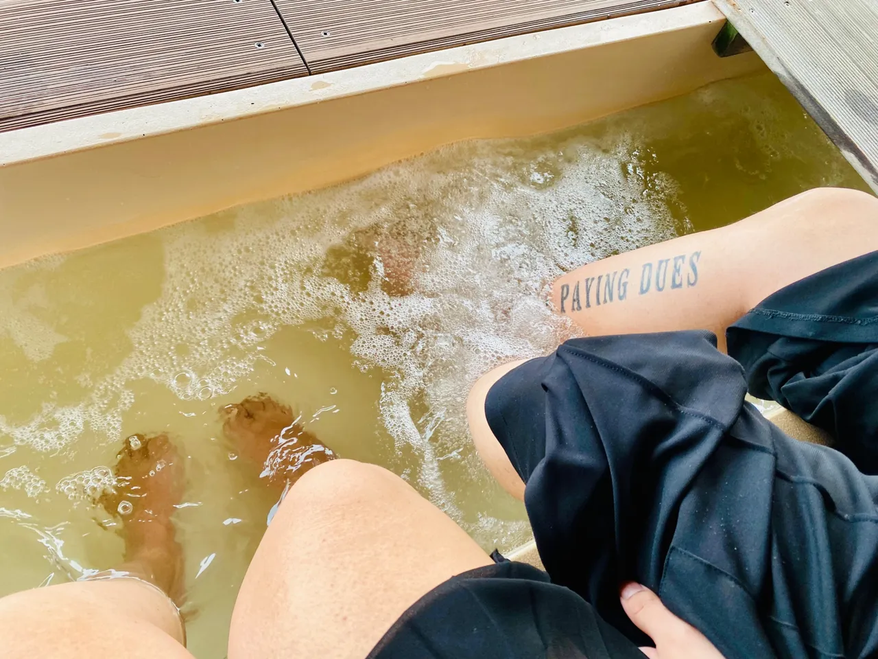 Foot bath with boyfie~