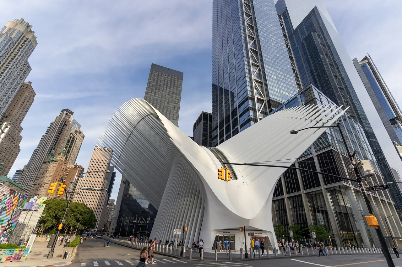Calatrava’s World Trade Center Transportation Hub (PATH) Station
