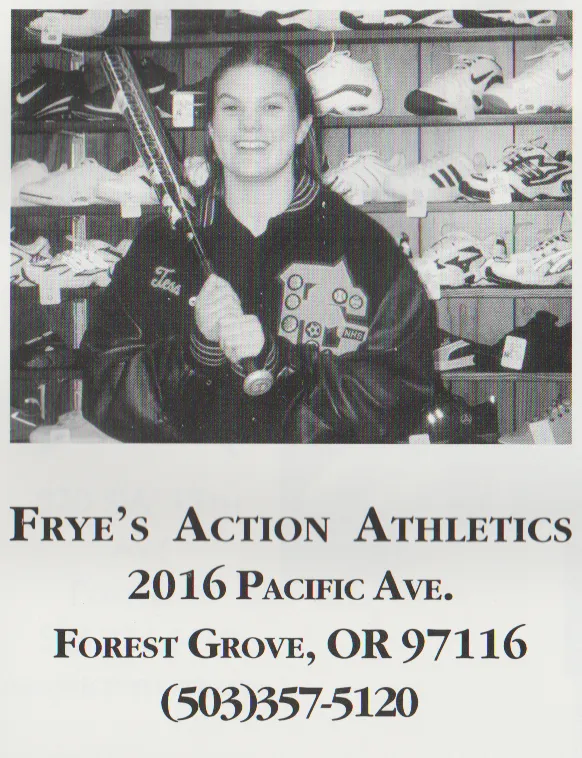 2000-2001 FGHS Yearbook Page 200 Frye's Action Athletics Store GOT INTEGRITY SHIRT BOUGHT 2003 LATER ON.png