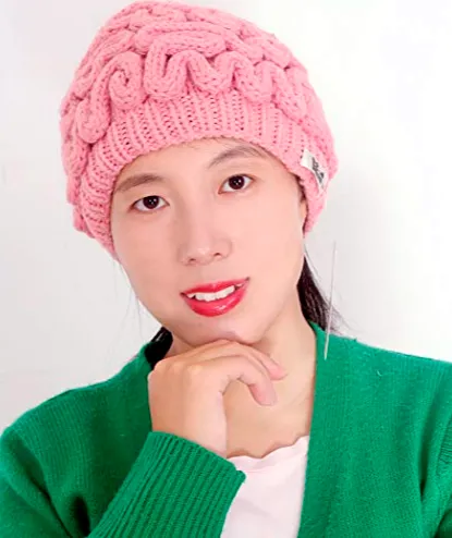 Knitted Brain Hat