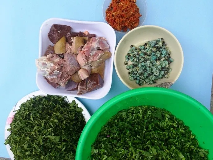 ingredients for edikaikong-