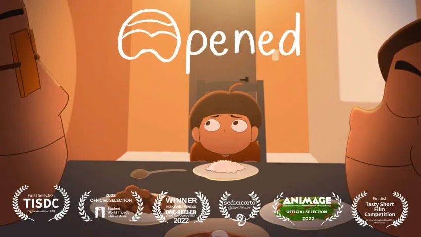Opened ｜Animated Short Film 2022｜CommDe