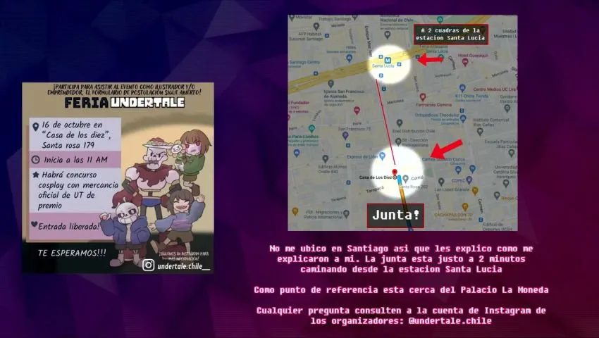 AVISO PARA MI GENTE EN CHILE | 16 de Octubre | Junta sorpresa (en 3 dias!)