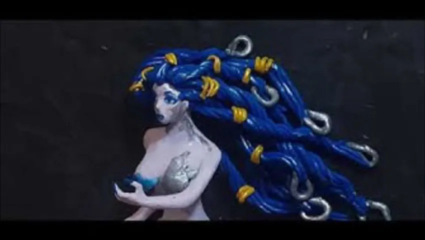 Summon aeon Shiva Final Fantasy X Ice Attack Clay animation
