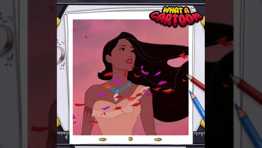 A Preview of What A Cartoon Movie for Pocahontas