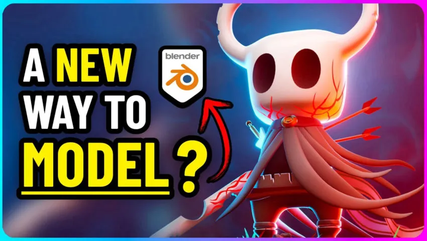 A NEW Way to Model in Blender?